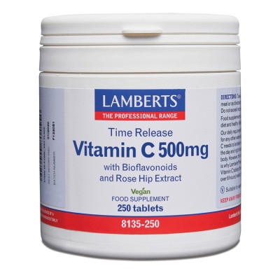 Lamberts Vitamin C Time Release 500mg 250 tabs